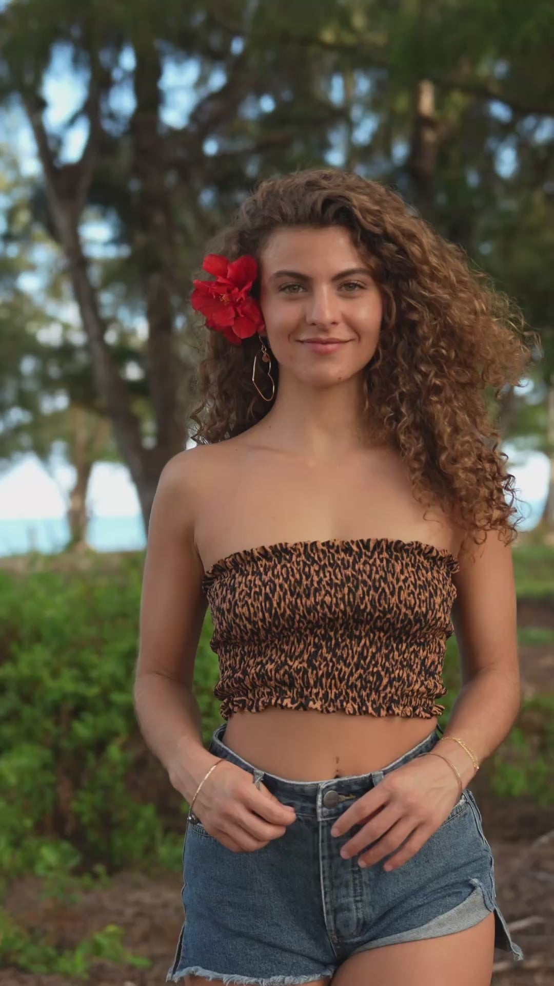 Yara Bandeau Top - Fierce Cider